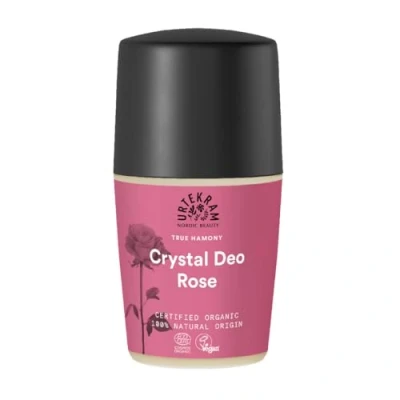 Image of Urtekram Organic Rose Crystal Roll on Deodorant, floral, 50 ml