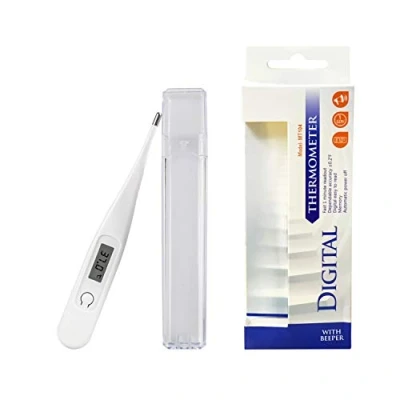 Image of Digital Underarm Thermometer Fever Daffodil HPC350W Take Body Temperature Orally, and Rectal Accurate Mercury Free White