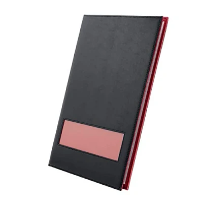 Image of Rexel ProStyle OnView Display Book with 40 A4 Pockets Black/Pomegranate