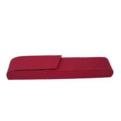 Image of Alassio Rivoli 2657 Writing Instrument Case Imitation Leather Pink Approx. 15.5 x 2.5 2 cm