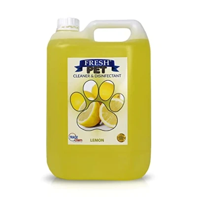 Image of Trade Chemicals Fresh Pet Kennel/Cattery Disinfectant and Deodoriser 5L (LEMON)