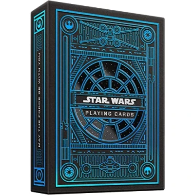 Image of SOLOMAGIA Star Wars Light Side (BLUE) Playing Cards by Theory11