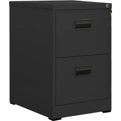 Image of vidaXL Filing Cabinet Anthracite 46x62x72.5 cm Steel