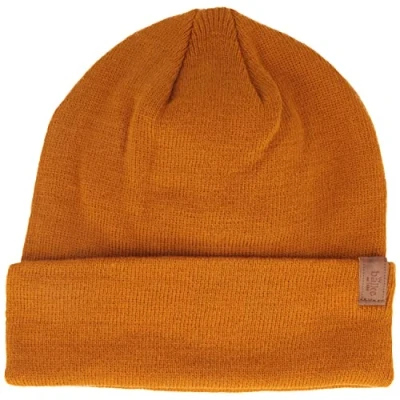 Image of Breiter Knitted hat, winter beanie with soft Thinsulate lining, ochre, One Size