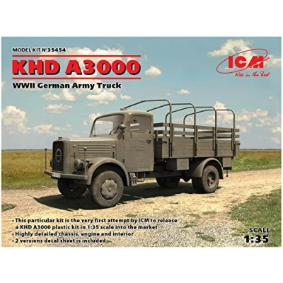 Image of ICM ICM35454 1:35 KHD A3000, WWII German Truck, Grey