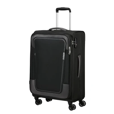 Image of American Tourister PULSONIC, Asphalt Black, 68 cm, Luggage