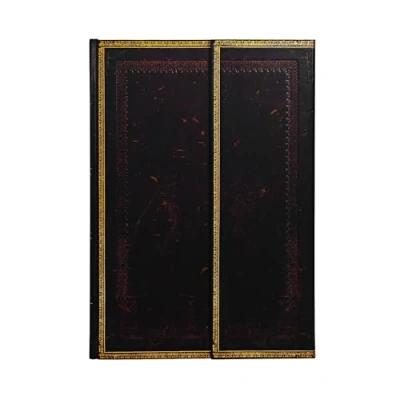 Image of Paperblanks Hardcover Journal Black Moroccan Unlined Grande (210 x 300 mm)