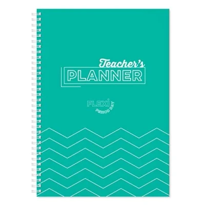 Image of Silvine Teacher&#039;s A4 Academic Planner &amp; Record with Durable Hardback Covers and 204 Flexible Pages, Green EX226