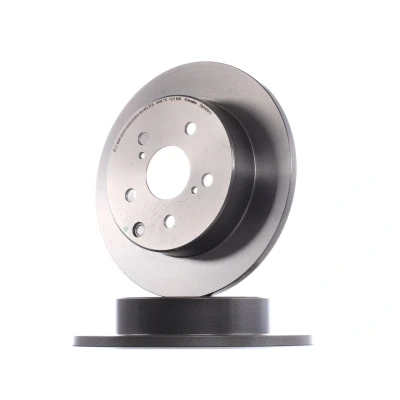 Image of 424310R020 Brake DISC BREMBO Coated LINE 08.A429.11 281mm 12mm 5 solid TOYOTA: RAV4 IV Off Road, III Road