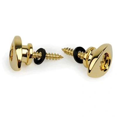 Image of Planet Waves PWEEP302 Elliptical End Pins Gold,1.0 in*0.07 in*0.05 in