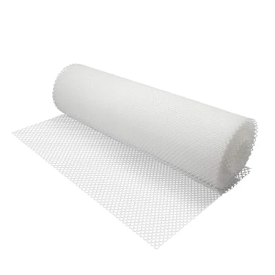 Image of We Can Source It Ltd Bar Shelf Liner Matting Roll Clear 61cm x 10m Glass Mesh Pub