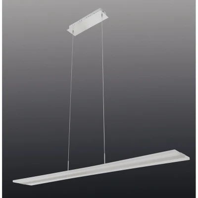 Image of Tiara LED Bar Pendant Ceiling Light Steel Blank 3000 3200K