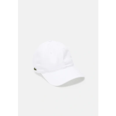 Image of Lacoste Unisex Cap, Size: One Size, White
