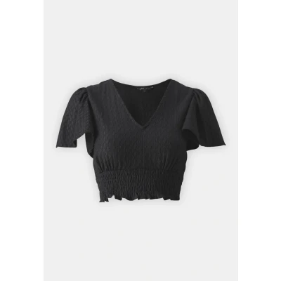 Image of ONLY Onlhannah Smock Basic Tshirt, Women&#039;s, Size: 3XL, Black