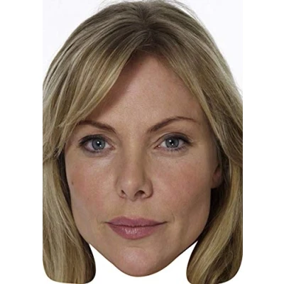 Image of FoxyPrinting Ronnie Mitchell Samantha Womack 2018 Celebrity Cardboard Party Face Mask Fancy Dress