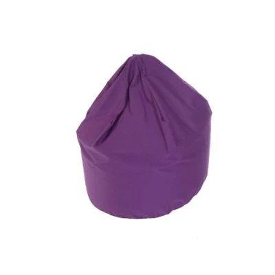Image of Children Size Cotton Bean Bag With Beans In Purple