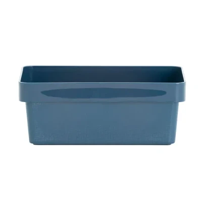 Image of Wham Studio Linen 7.01 Utility Basket 21 x 15 8cm Navy