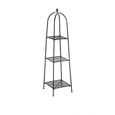 Image of Premier Housewares New York Loft 3 Tier Shelf Unit Black