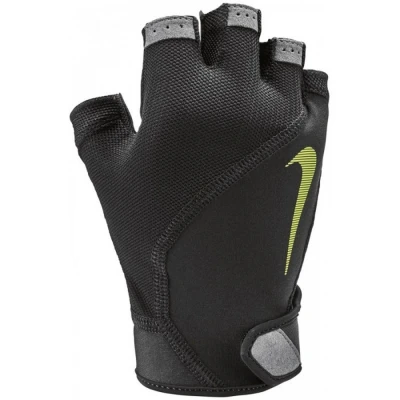 Image of Nike Mens Elemental Training Gloves (Black/Green) Size Small