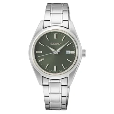 Image of SEIKO Women Analogue Quartz Watch with Stainless Steel Strap SUR533P1