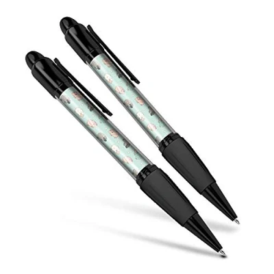 Image of Destination Vinyl ltd Beautiful and comfortable Set of 2 Matching Pens Cartoon Sheep Lamb Farming #15607