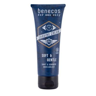 Image of benecos Natural Cosmetics for Men only Shaving Cream Vegan 75 ml