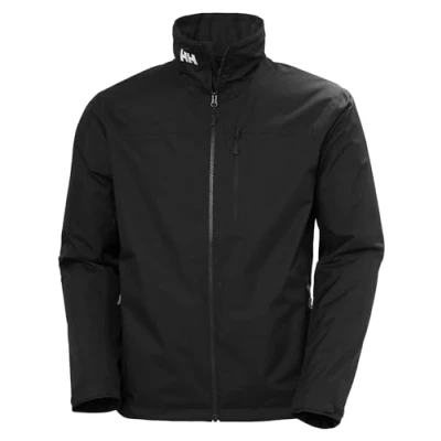 Image of Helly Hansen Men&#039;s Crew Midlayer Jacket 2.0, 990 Black, M
