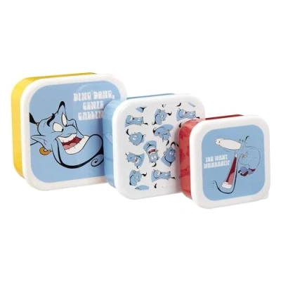 Image of Funko Aladdin Plastic Storage Set Genie Calling, UT DI06212