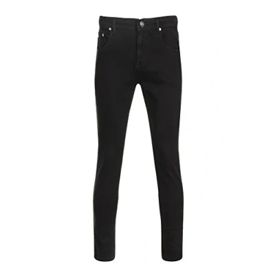 Image of Mens Skinny Fit Stretch Jeans Black Size 32/31