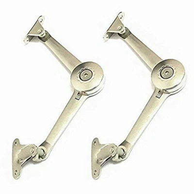 Image of VALINK 2Pcs/set Lid Support Hinge,Lid Stay Support, Cabinet Cupboard Door Furniture Lift up Strut Flap Hinge, Stays Open/Close