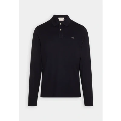 Image of GANT Shield Rugger Polo shirt, Men&#039;s, Size: Small, Evening blue