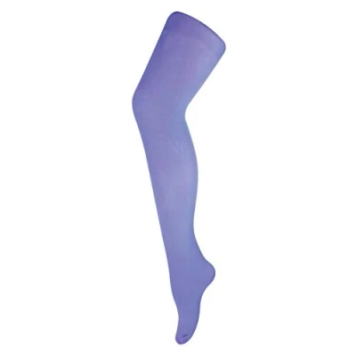 Image of Sock Snob Ladies Opaque 40 Denier Bright Pastel Coloured Tights 8 14 UK (8 UK, Lilac)