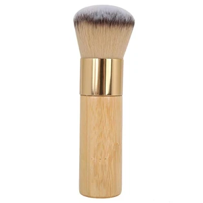 Image of Makeup Base eveline, Bamboo Brush, Loose Powder Brush for Daily Makeup, Blush, Cosmetic Applying Tool
