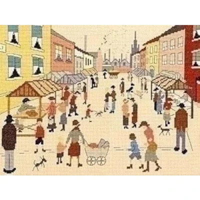 Image of Bothy Threads Cross Stitch Kit Friday Market