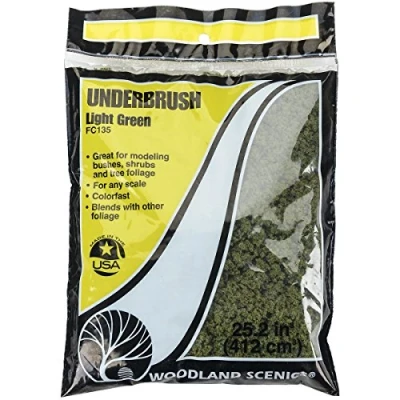 Image of Woodland Scenics Underbrush Ground Cover Light Green