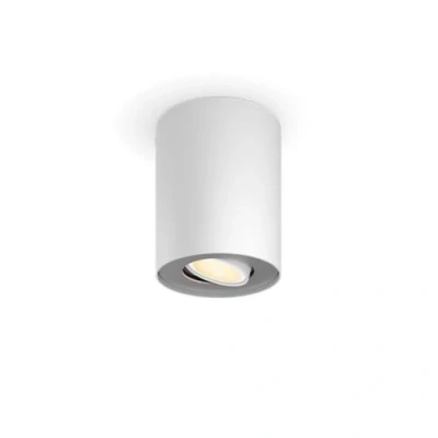Image of Philips Hue Pillar LED downlight, dimmer switch, white