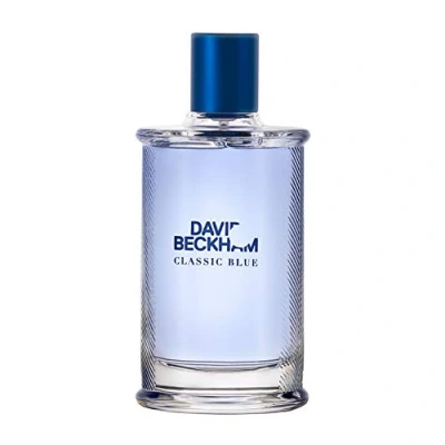 Image of DAVID BECKHAM Classic Blue Eau de Toilette For Men Citrus Woody Fougère Profile With Notes Of Grapefruit, Clary Sage, Moss Long lasting 90ml
