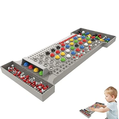 Image of GIMOCOOL Code Breaker Game, Montessori Mastermind breaking Mastermind, Game Brain Strategy Games,Children&#039;s Parent child Interactive Board Toys