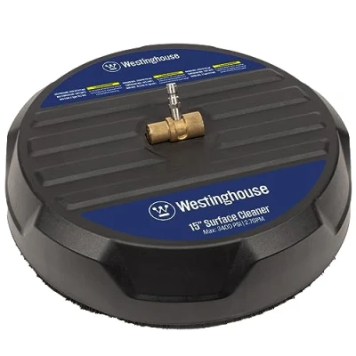 Image of Westinghouse Outdoor Power Equipment PWSC Universal 15 Pressure Washer Surface Cleaner Attachment 4000 PSI, 1/4 Connector, Black