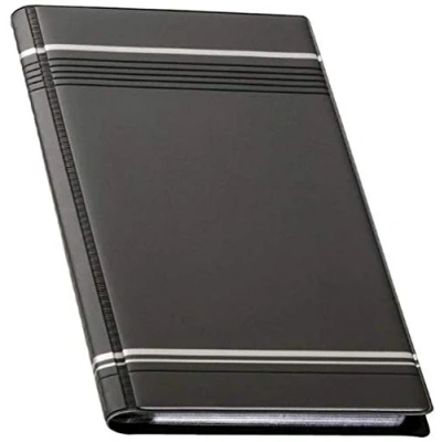 Image of Durable Visifix 8581/58 96 Business Card Album Charcoal