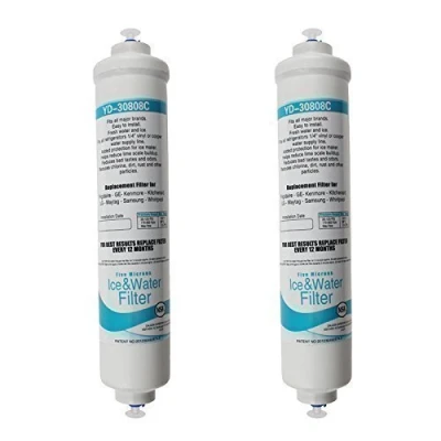 Image of First4Spares DD7098 Water Filter Cartridge For Daewoo American Style Fridges &amp; Freezers Pack of 2