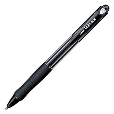 Image of Uni Ball Lakubo SG100/10 N Ballpoint Pen 1.0 mm Black Pack of 12