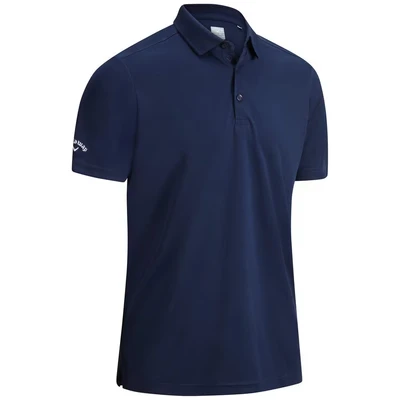Image of Callaway Men&#039;s Tournament Polo Shirt, Blue (Azul Marino 410), Medium