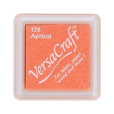 Image of Tsukineko Apricot Versacraft Ink Pad, Orange, Small,3.4 x 3.4 2 cm