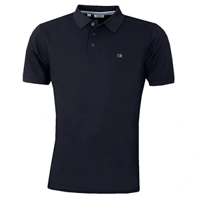 Image of Calvin Klein Mens Campus Polo Shirt Navy XL