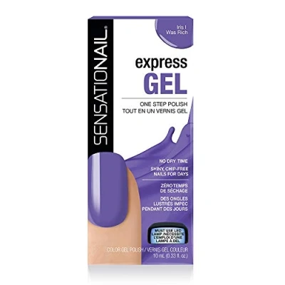 Image of SensatioNail Express Gel Polish Iris I Was Rich, 10ml