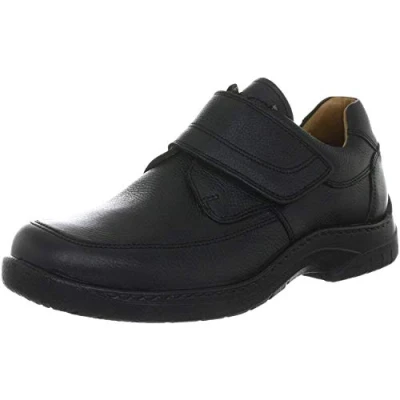 Image of Jomos Men&#039;s Feetback Loafers, Black Schwarz 44 000, 8 UK