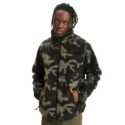 Image of Brandit Teddy Fleece jacket, Men&#039;s, Size: Medium, Darkcamo