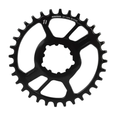 Image of SRAMMTB SRM PLATO X SYNC ACERO 11V 32D DM 3MM OFF (BOOST), Black