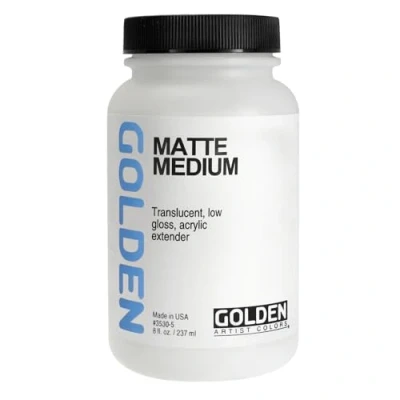 Image of Pro Art Golden Matte Medium 8 oz, 237 ml (Pack of 1)